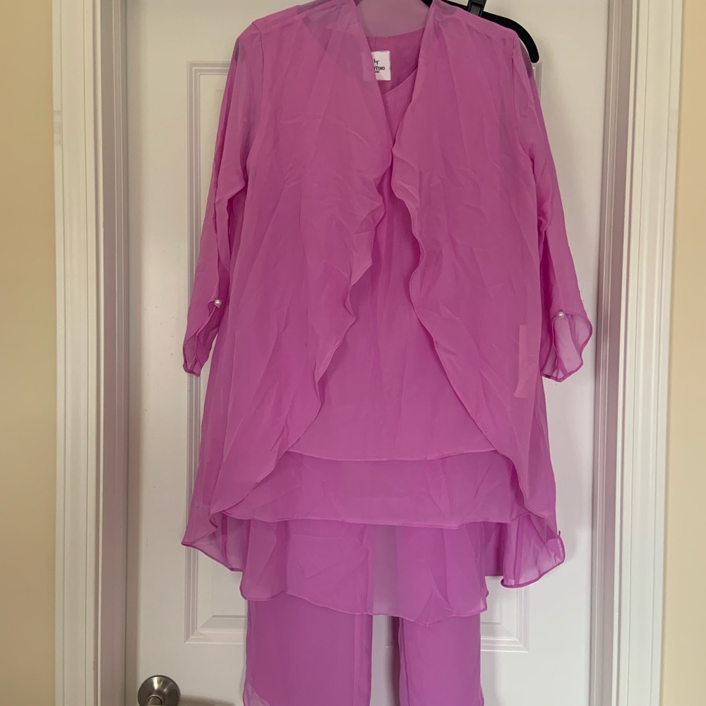 Lilac formal pantsuit